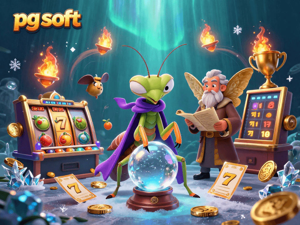 Spin the reels with pg soft and enjoy exciting jackpots in this vibrant casino scene.