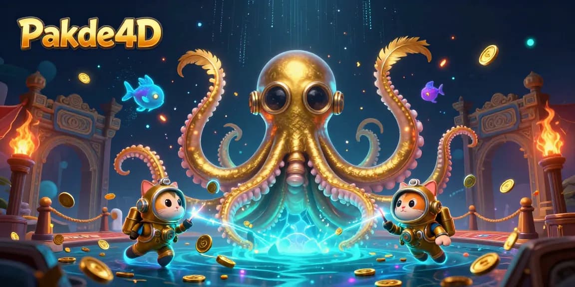 Experience thrilling gameplay with Pakde4D as you explore a vibrant underwater world filled with enchanting treasures.