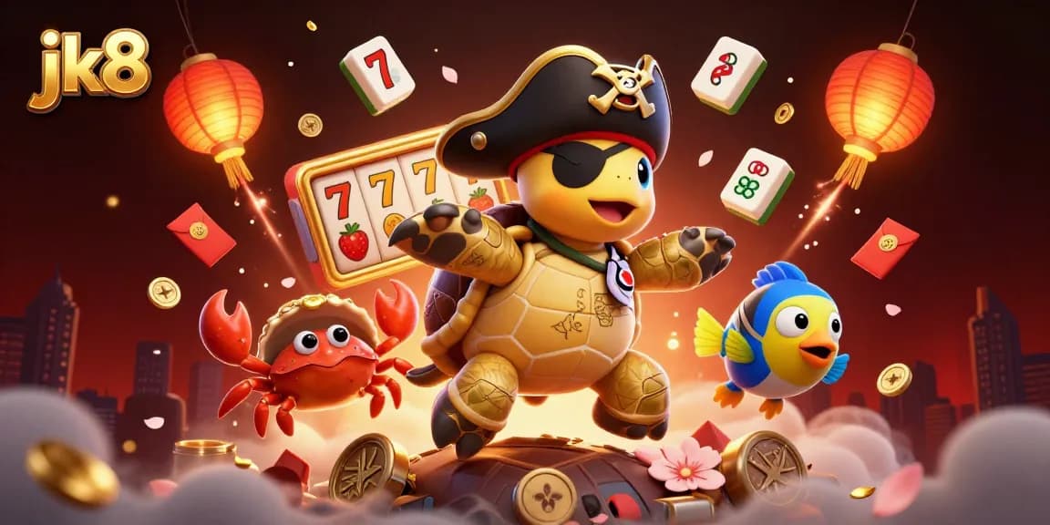 Play exciting action with jk8 Online Casino, featuring vibrant 3D characters and dynamic gaming elements.