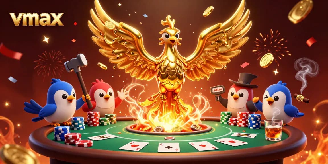 Win big at vmax with golden opportunities and high-stakes poker action!