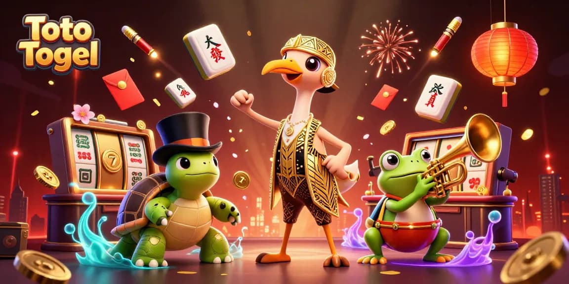 Toto Togel memberikan peluang menang besar dengan ilustrasi kasino yang kaya warna dan elemen yang dinamis