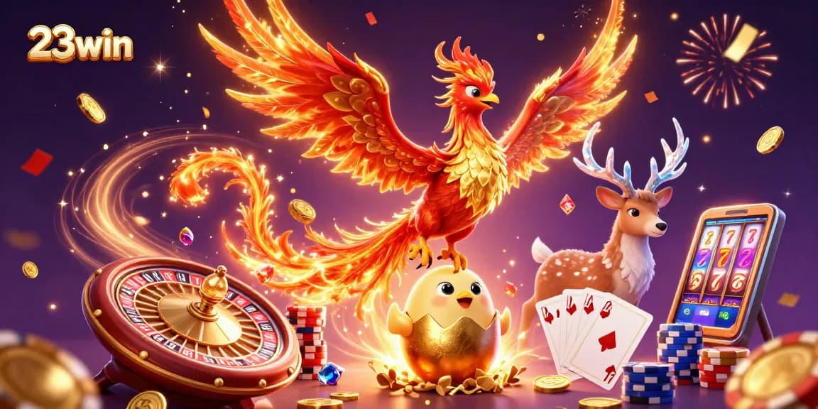 Experience thrilling wins at 23win with energetic gameplay and magical casino elements.