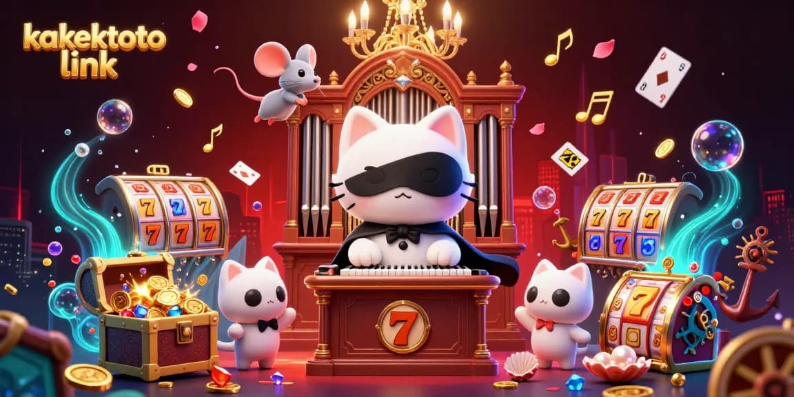 Engage with the exciting kakektoto link scene showcasing vibrant slots and rich treasures at the casino.