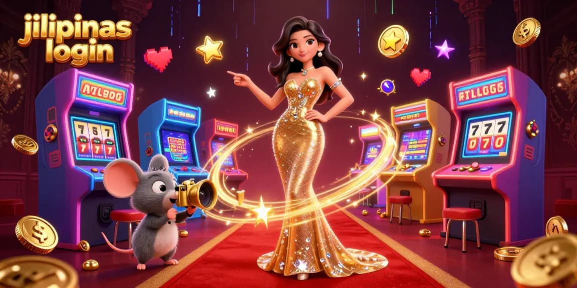 Experience thrilling jilipinas login action with vibrant casino elements and engaging characters.