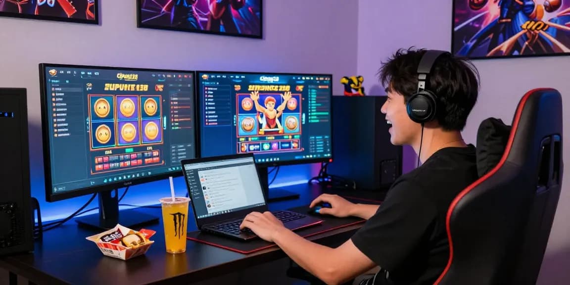 Pengalaman bermain slot online di cipung138 dengan pencahayaan menarik dan suasana bermain yang nyaman.