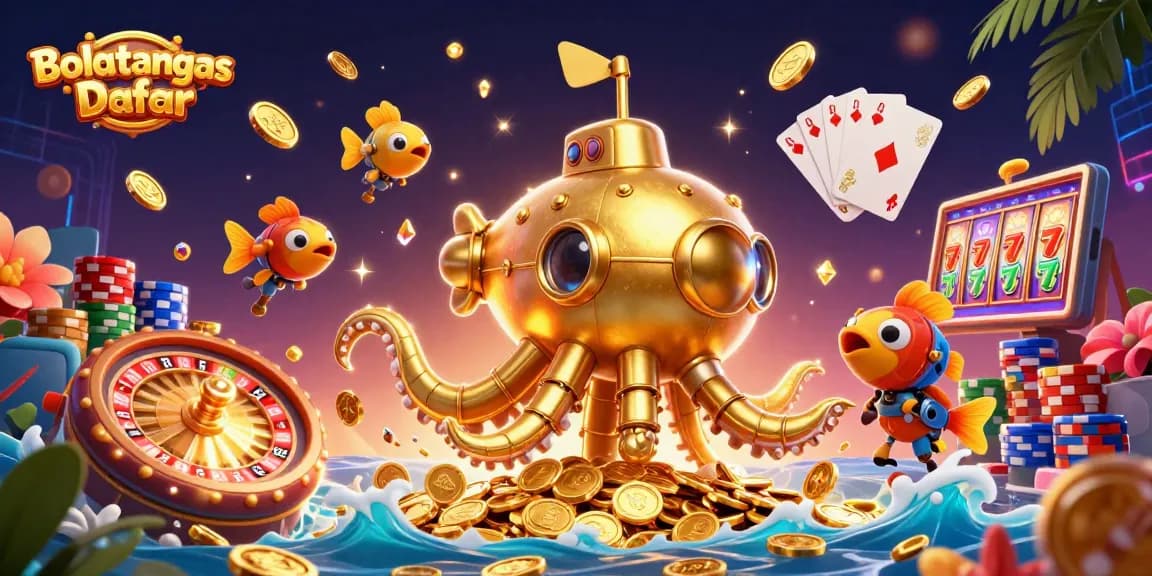 Engage in thrilling gameplay with Bolatangkas Daftar, featuring vibrant cascading slots and dynamic casino elements.