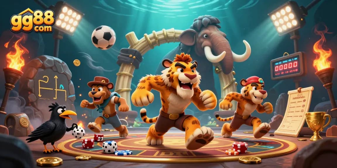 Experience thrilling gaming adventures with gg88 com at an exciting prehistoric casino.