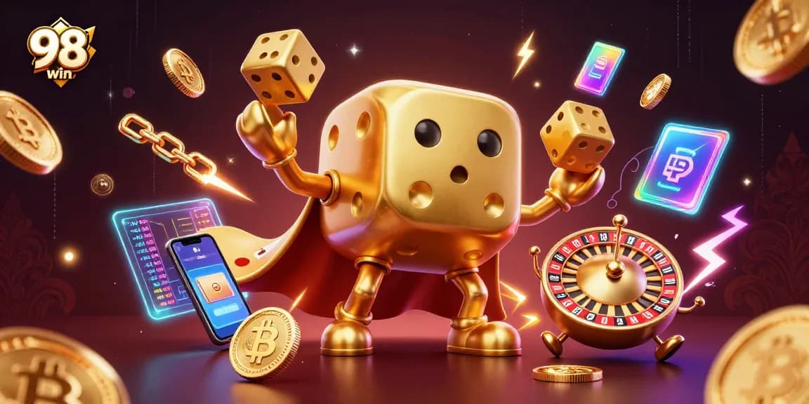 98win brings excitement to your gaming experience with lively characters and dynamic casino elements.