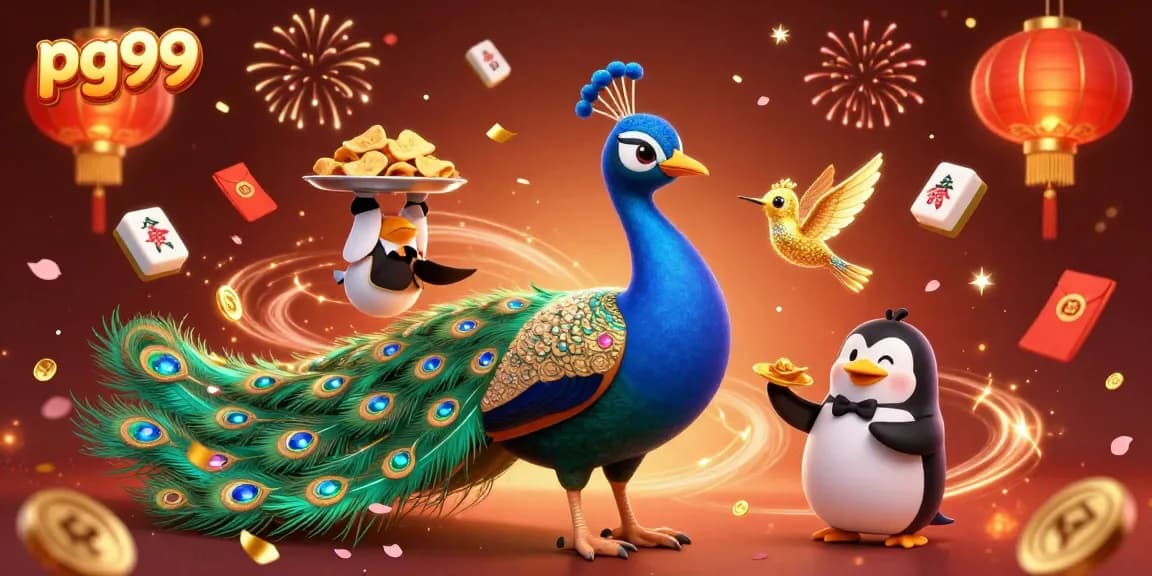Experience excitement at pg99 with a lavish 3D illustration featuring vibrant casino elements.