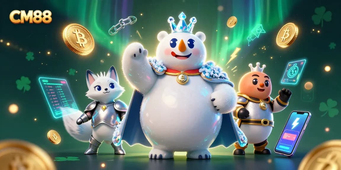 Engage in thrilling gameplay at CM88 with vibrant casino elements and crypto features.