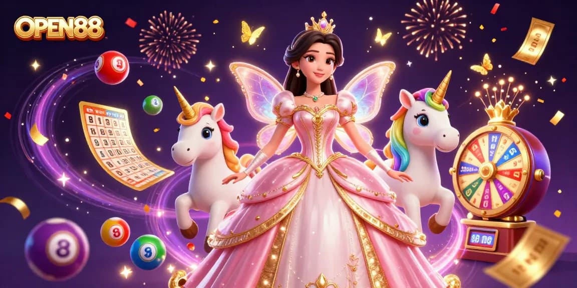 Join the fun at OPEN88, featuring vibrant lottery games and magical slot experiences!