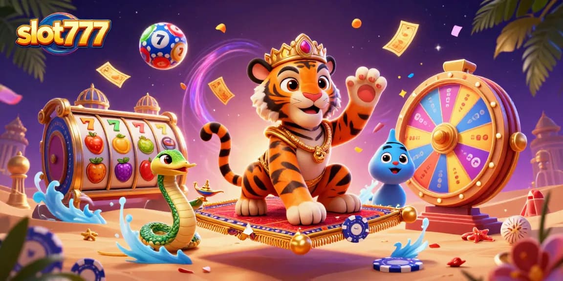 Engage with thrilling slot777 gameplay featuring vibrant slot reels and lucky symbols.