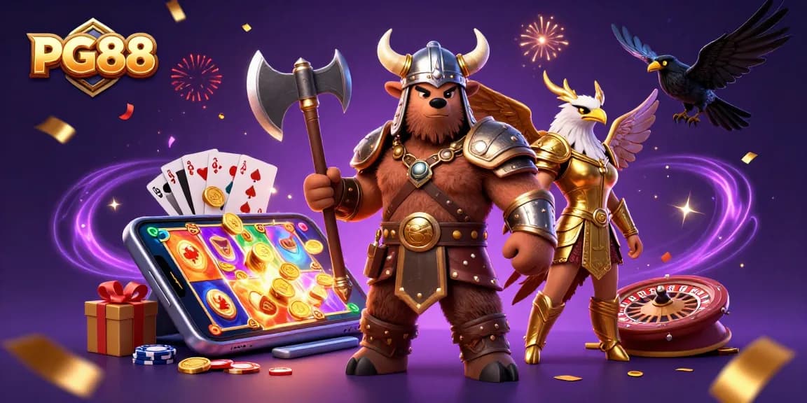 Engage in exhilarating gameplay at PG88, featuring vibrant slot games and golden rewards.