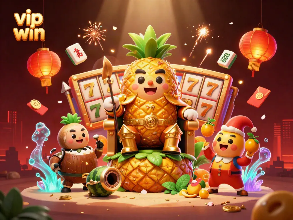 Engage with the thrilling action of vip win amid vibrant 3D casino characters and elements.