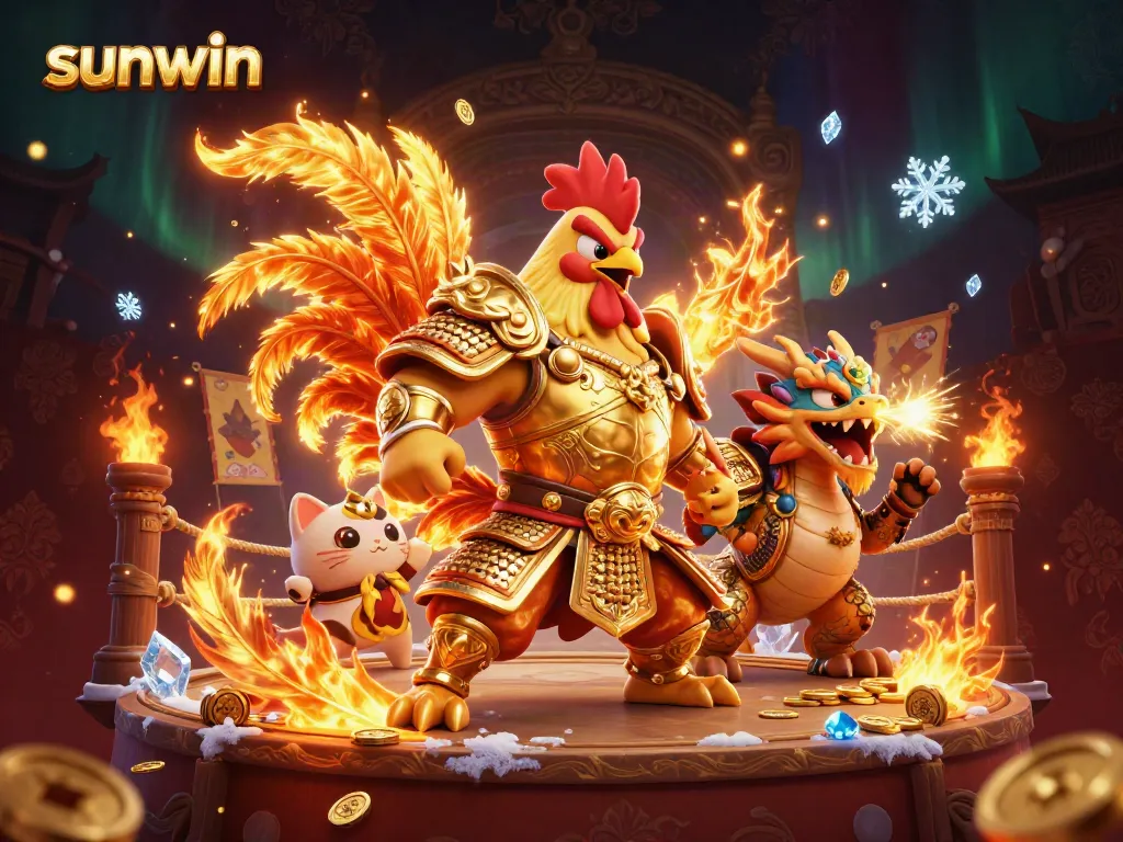 Engage with thrilling sunwin gaming action featuring dynamic characters and rich casino elements.