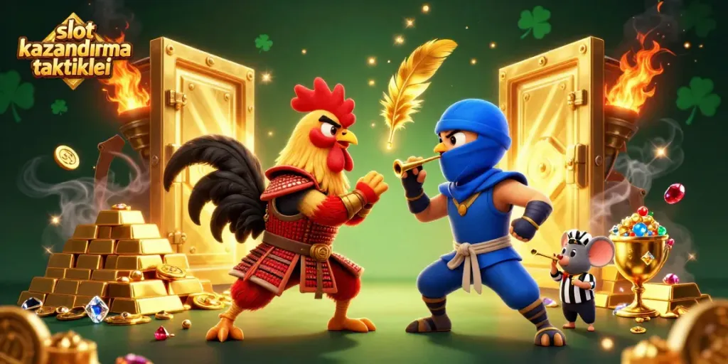 Engage in slot kazandırma taktikleri with intense 3D roosters battling over riches.