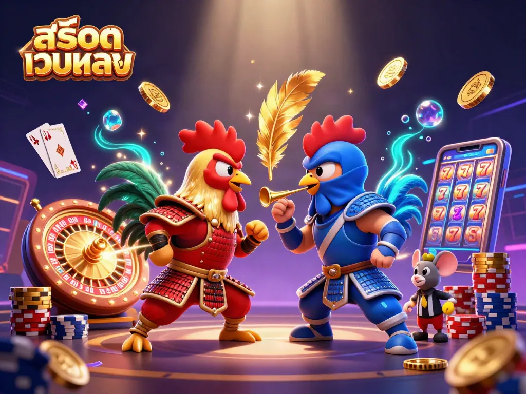 สัมผัสความตื่นเต้นของสล็อตเว็บตรงในภาพสุดอลังการที่เต็มไปด้วยเกมพนัน