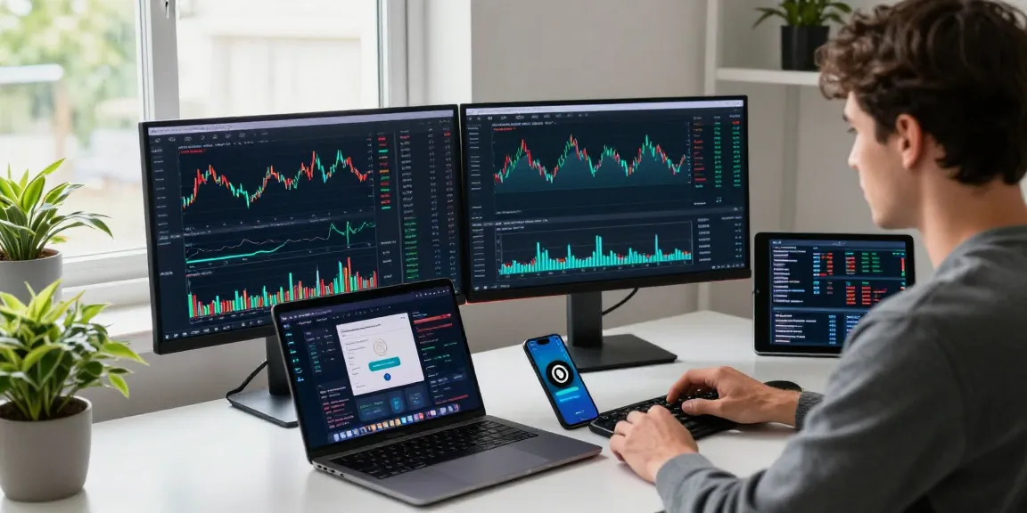 Playexch247 trading environment showcasing cryptocurrency market analysis, digital wallets, and innovative trading strategies in a modern workspace.