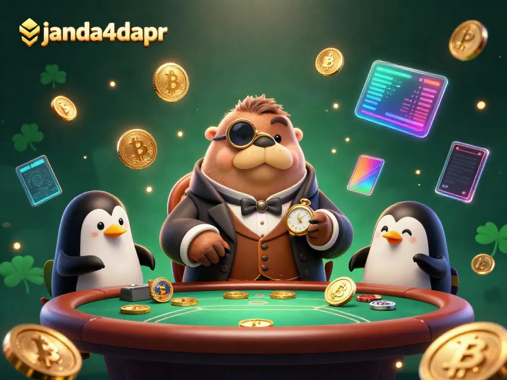 Temukan keseruan bermain di Janda4D melalui ilustrasi kasino digital unik.