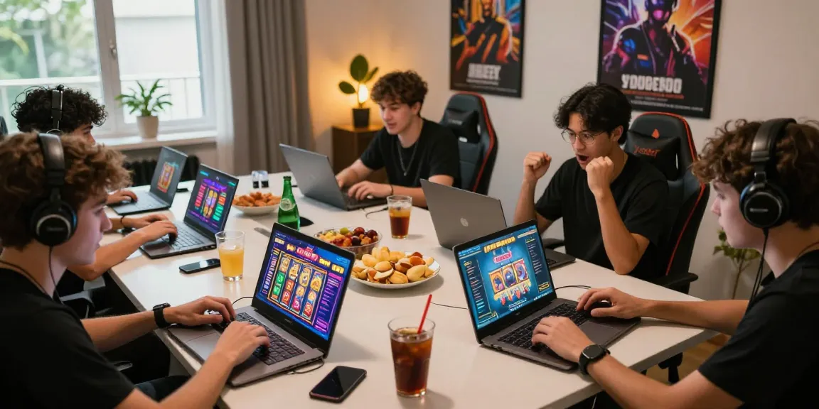 Players enjoying an exciting game bài đổi thưởng session with engaging gameplay on their devices in a vibrant gaming room.