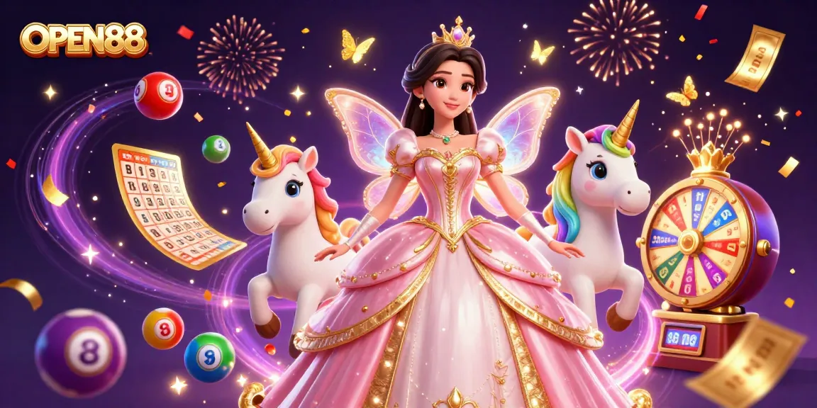 Join the fun at OPEN88, featuring vibrant lottery games and magical slot experiences!