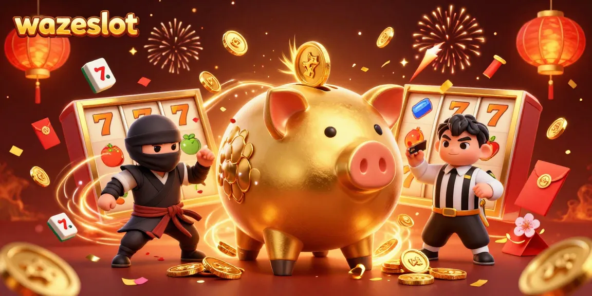 Experience exhilarating wins at wazeslot, featuring dynamic scenes of victory and celebration.